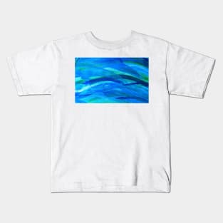 Waves of Blue Kids T-Shirt